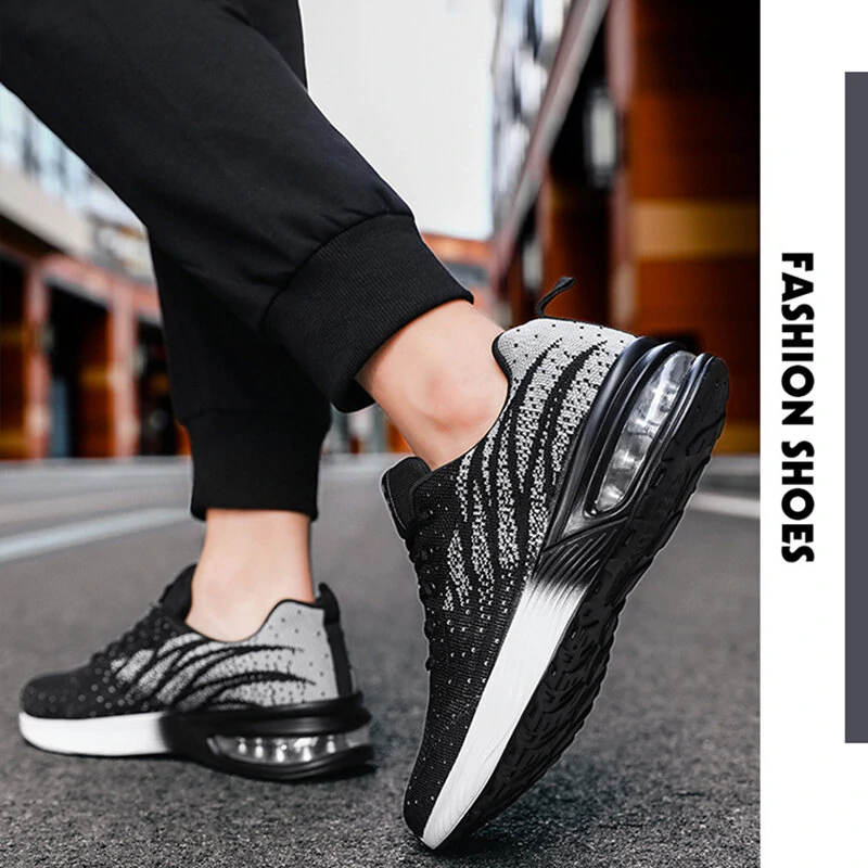 (image for) TENGOO Outdoors Mesh Material Breathable Anti-slip Lightweight Sport shoes Air shoes for Running Basketball Workout Gym